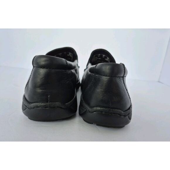 Hush Puppies Vicar Victory Black Leather Slip On Loafers Mens Size 12 Comfort main image 5